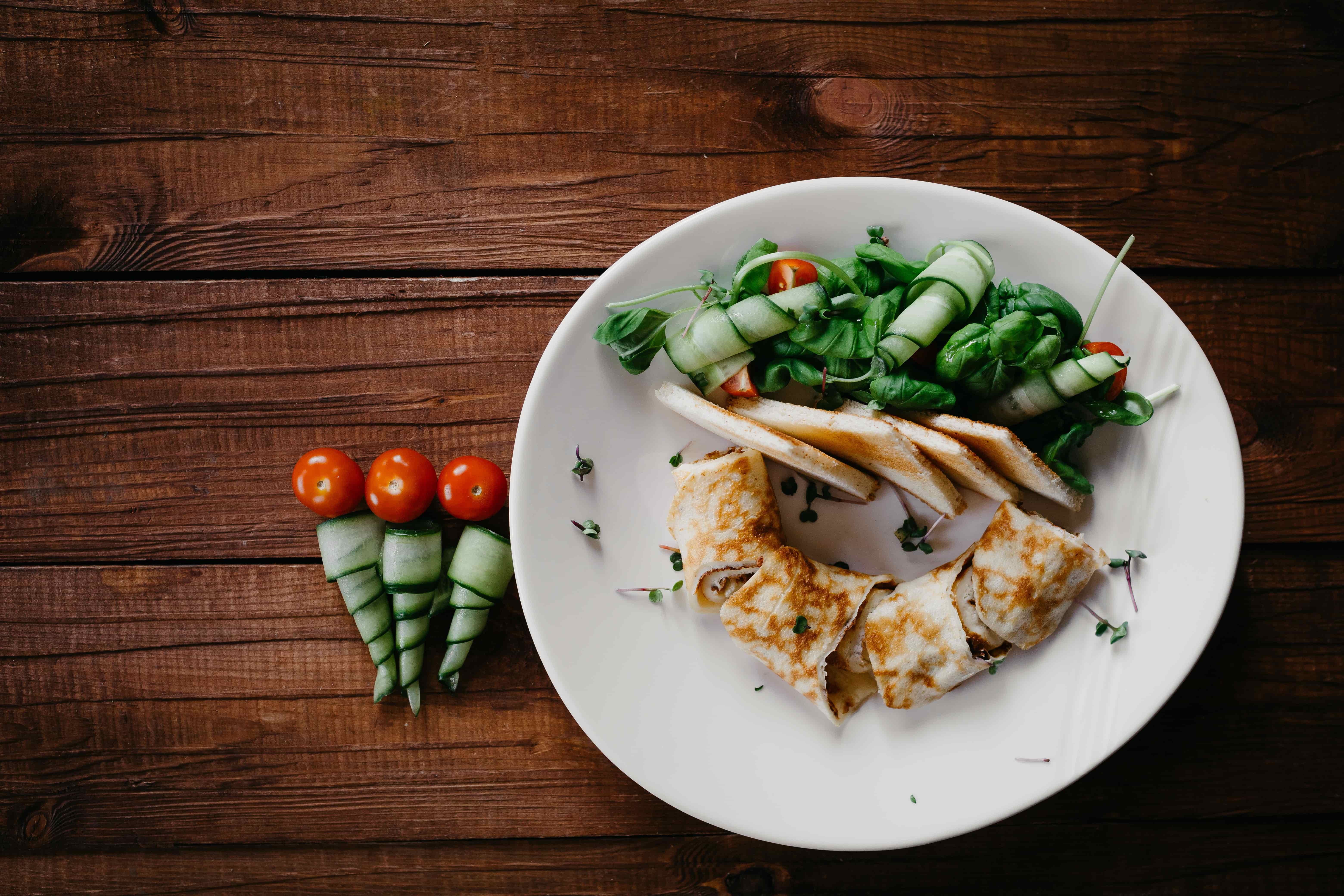 Омлет с беконом