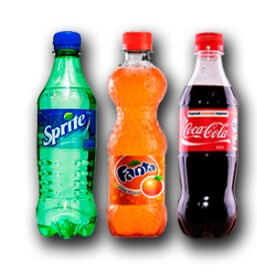 Sprite/Fanta/Cola (0,5 л)
