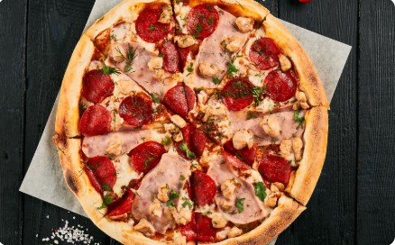 Мясная 25см