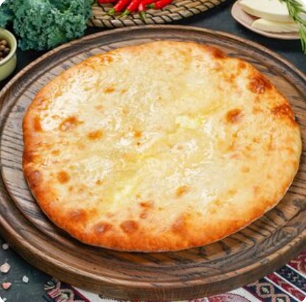 Пирог с сыром и зеленью