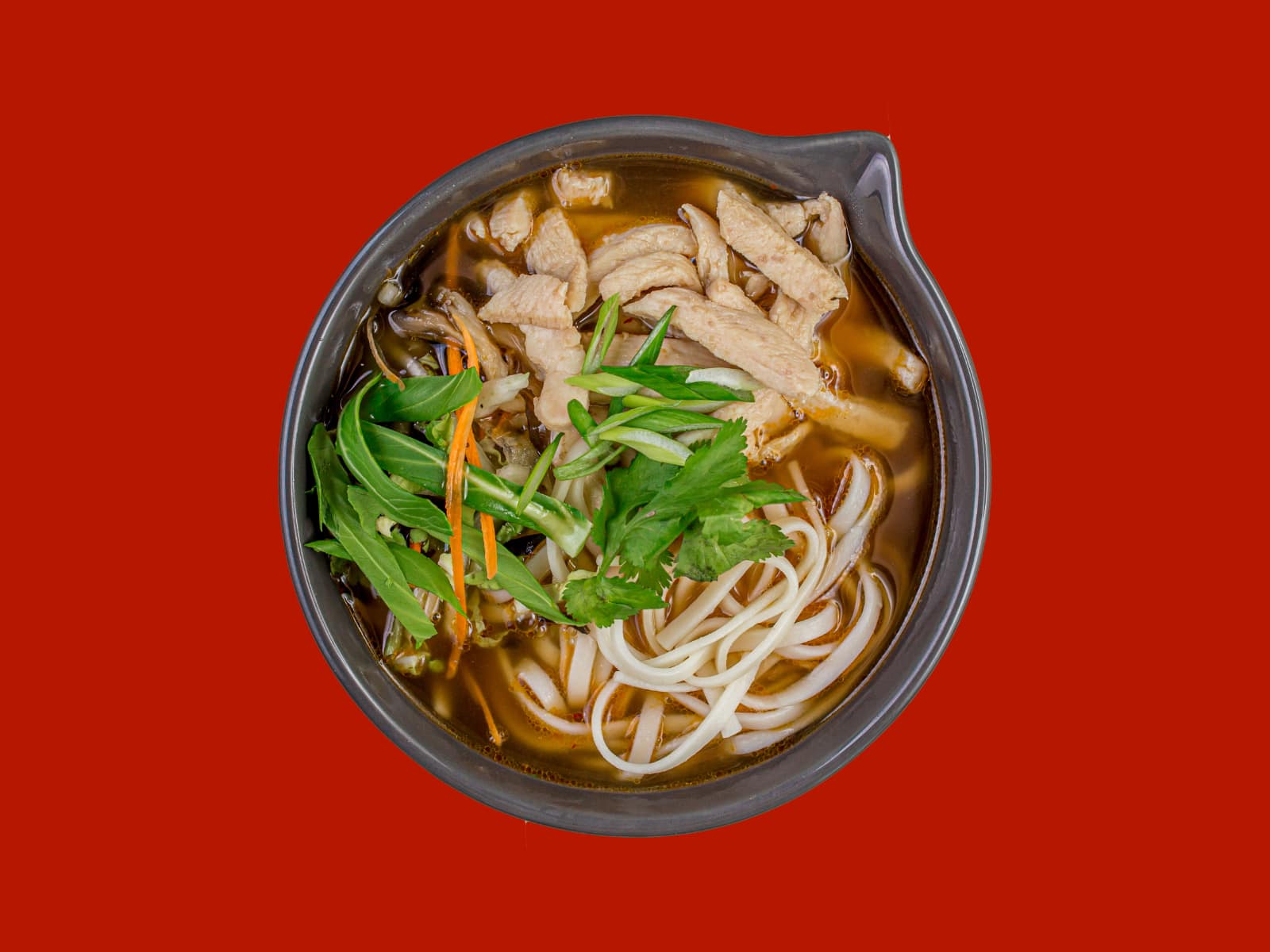 Суп пряный с курочкой