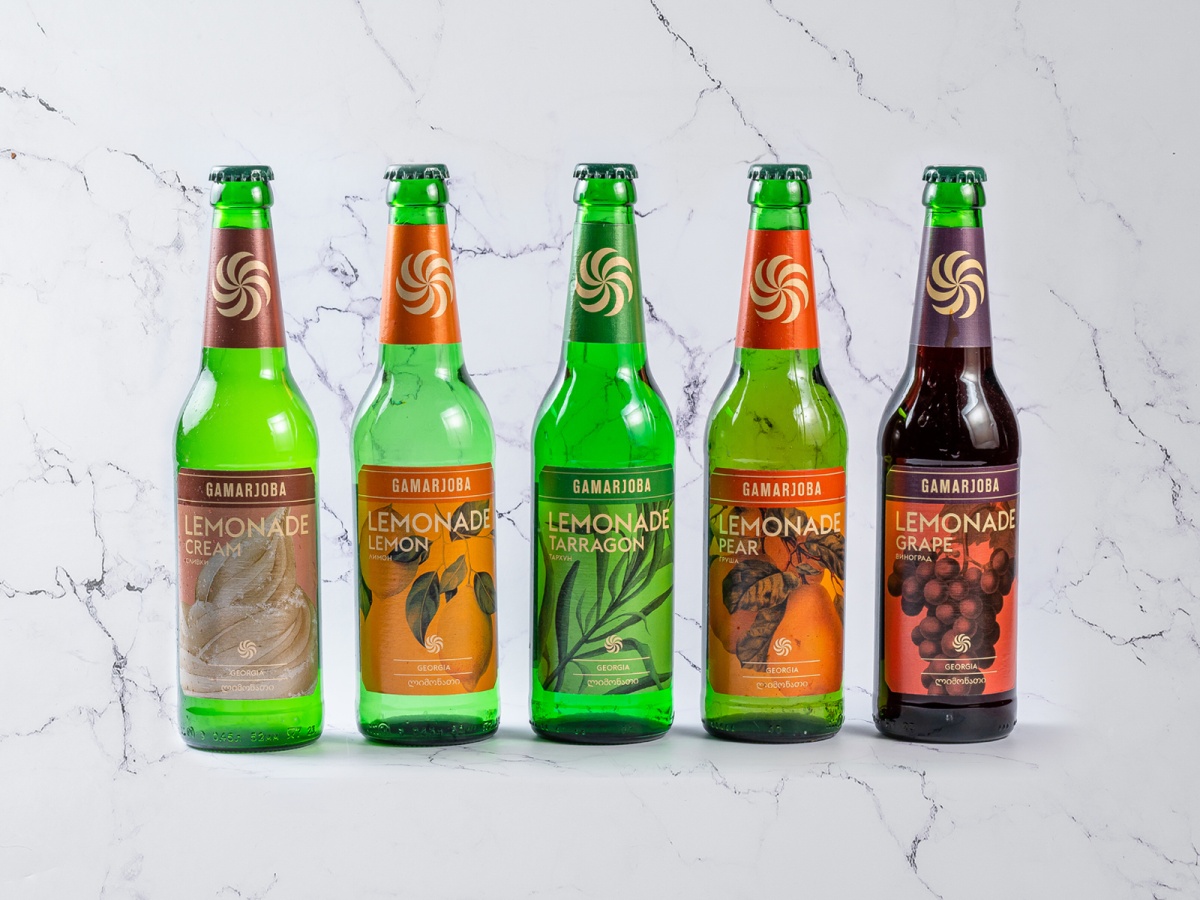 Лимонад "Гамарджоба" со вкусом фейхоа