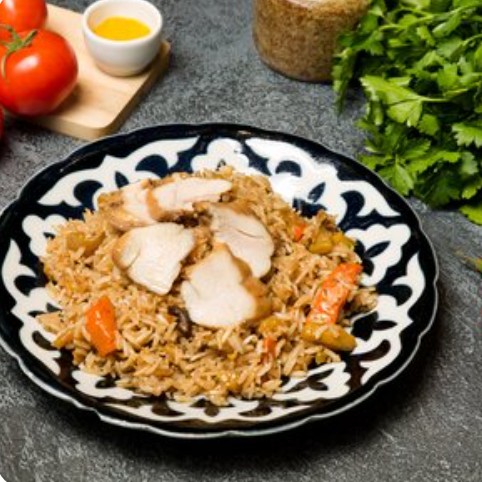Плов по-арабски с курицей