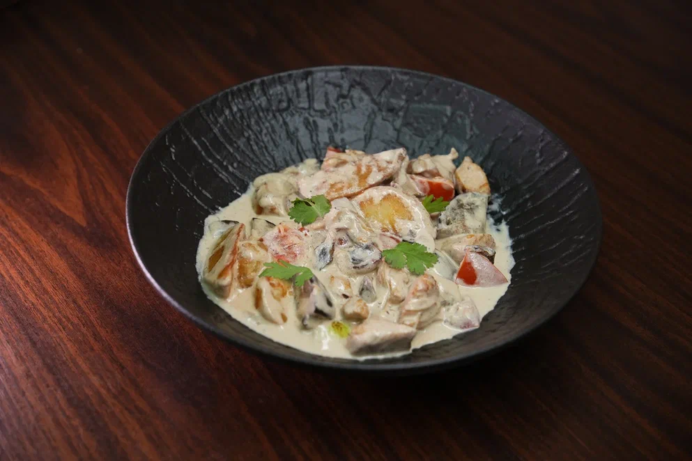Жаркое с курицей