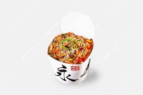 Рис WOK с овощами