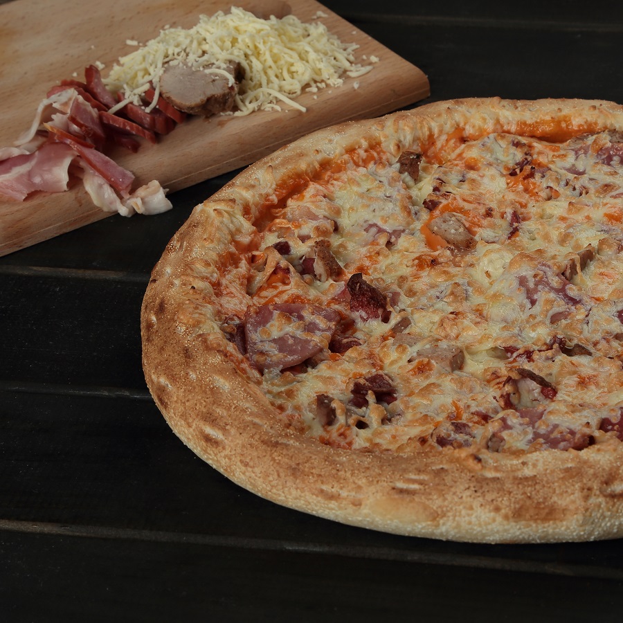 Пицца Мясное чудо 29 см (пышное)