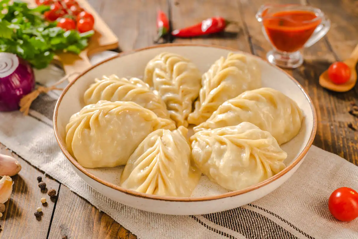 Манты с рубленой бараниной замороженные, весовые