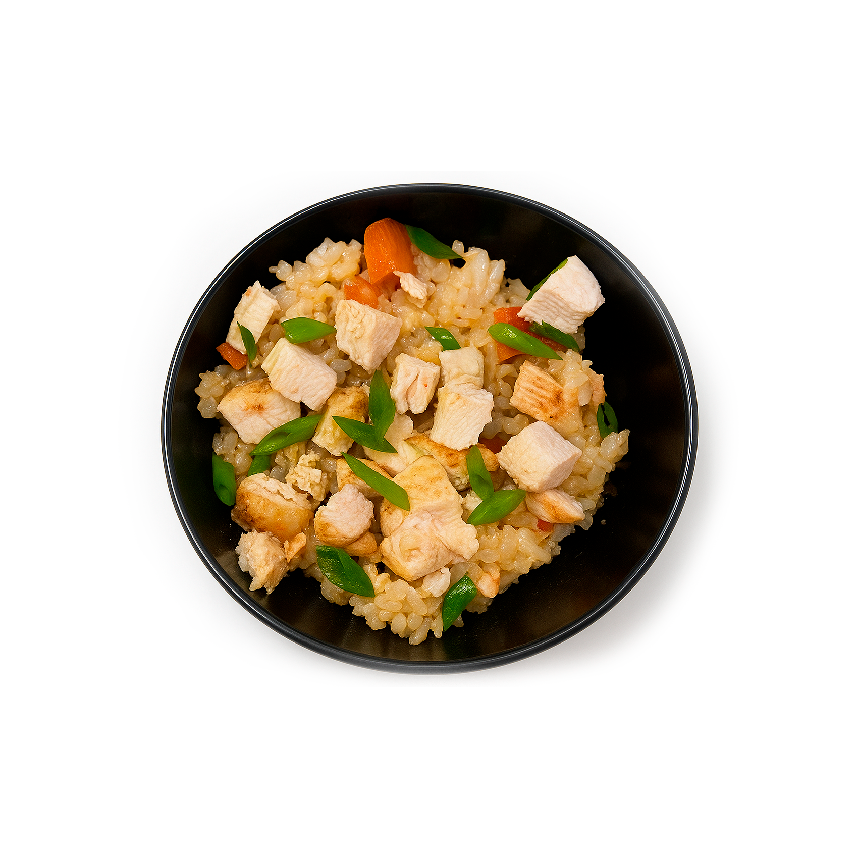 Тяхан с курицей