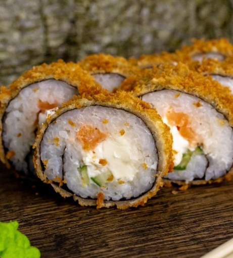 Горячий лосось