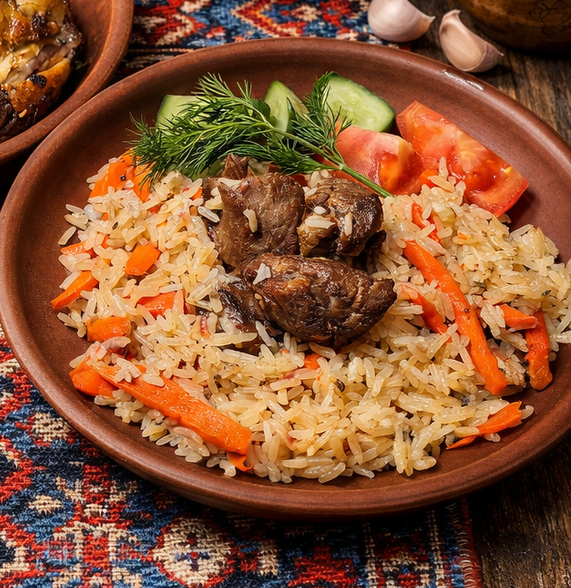 Плов с говядиной