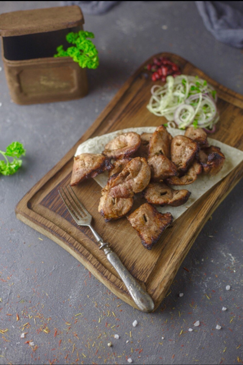 Шашлык из говяжьей вырезки