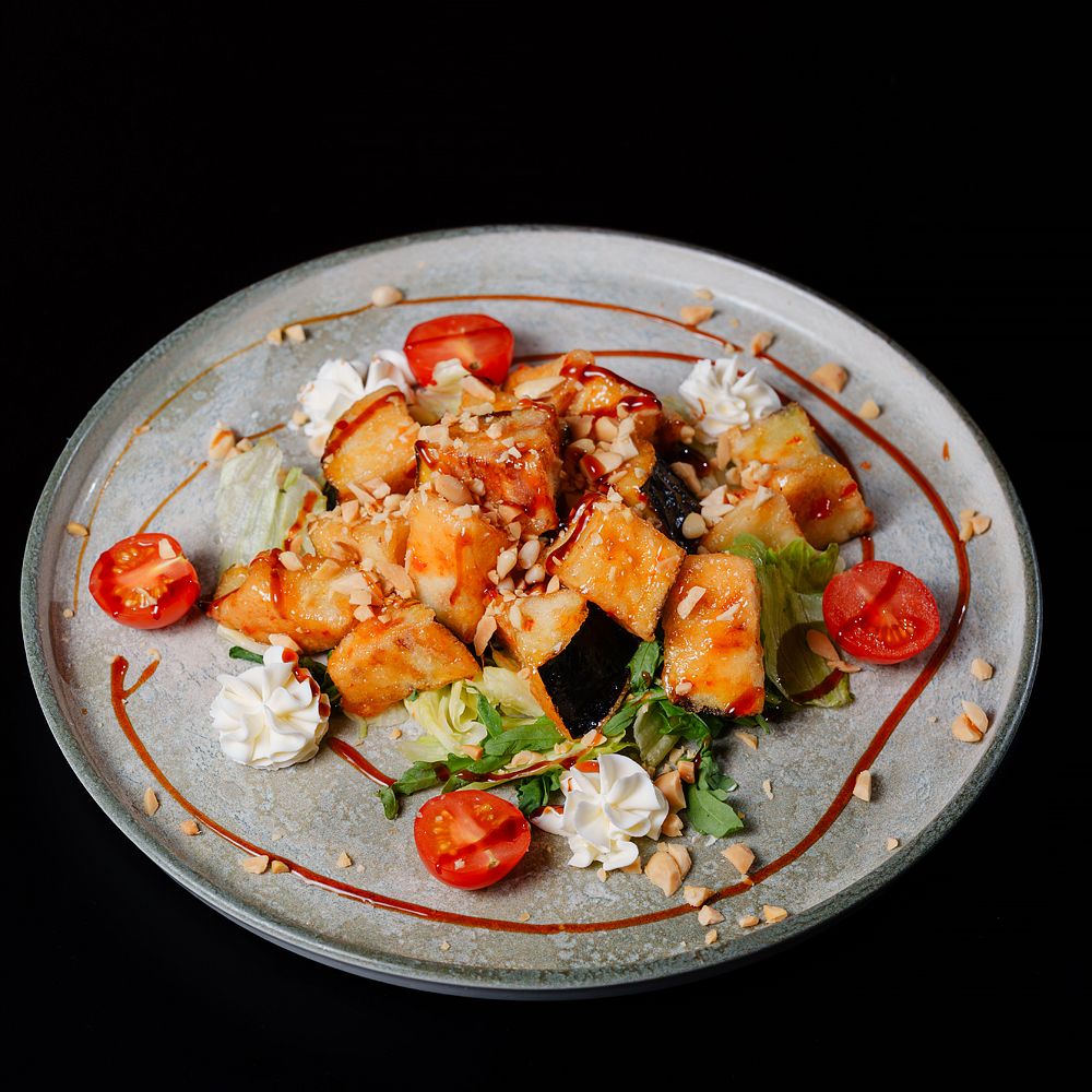 Салат с баклажанами