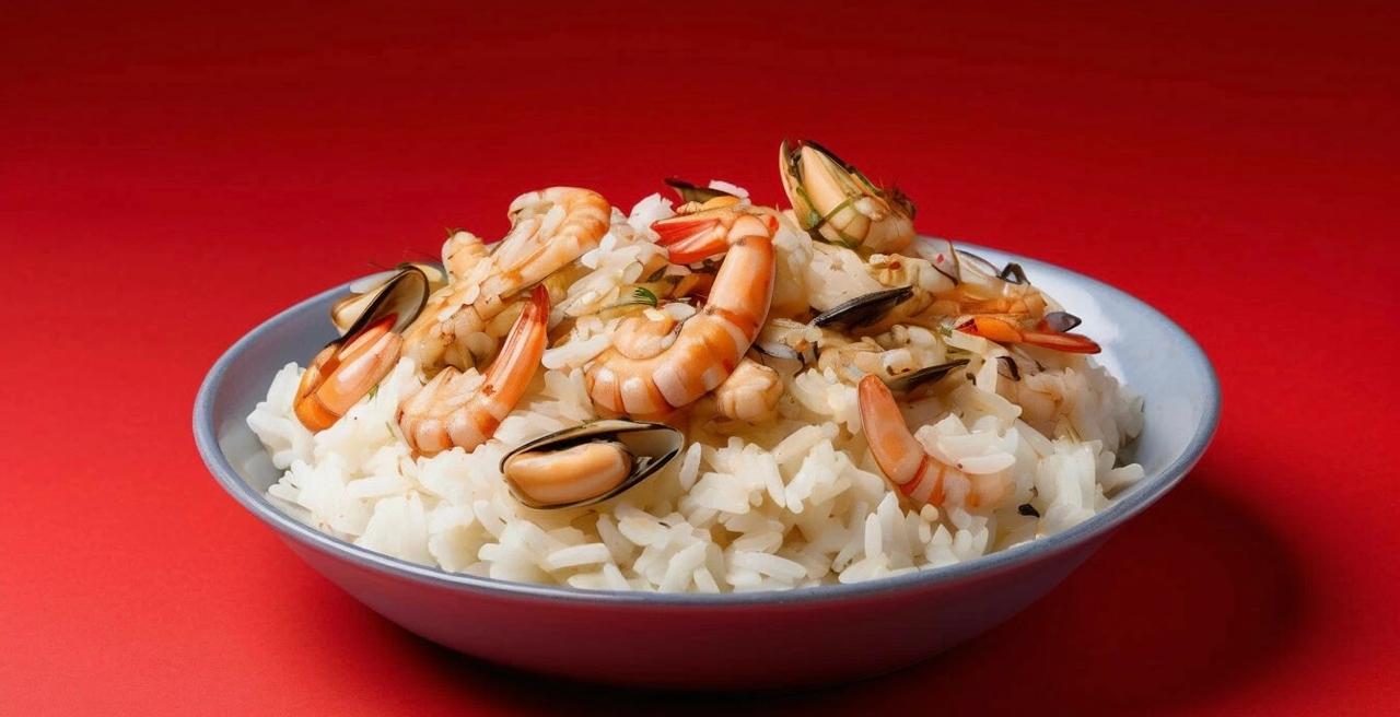 Паэлья с морепродуктами
