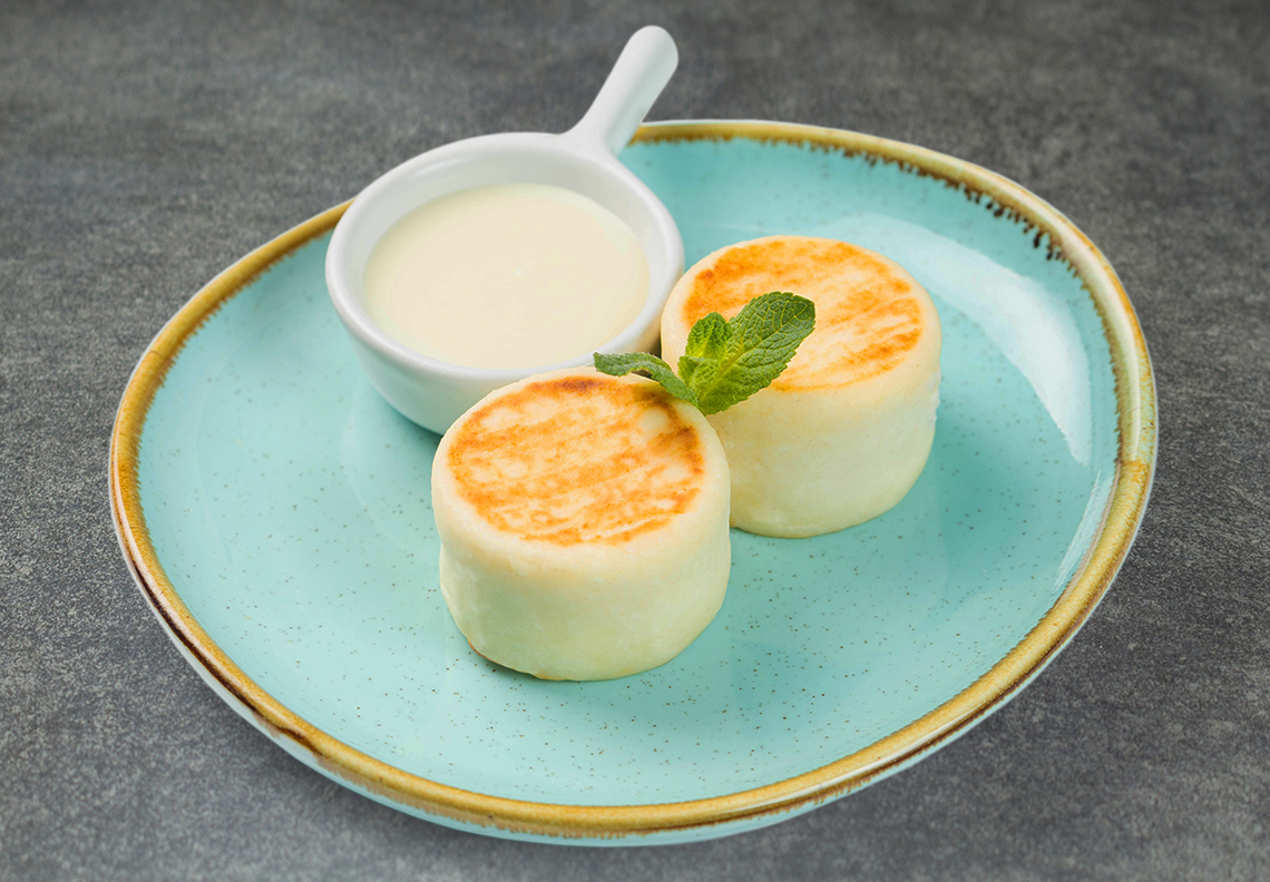 Сырнички со сгущенкой