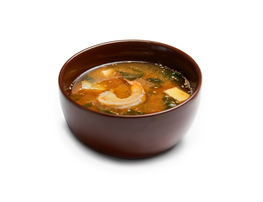 Мисо с креветкой