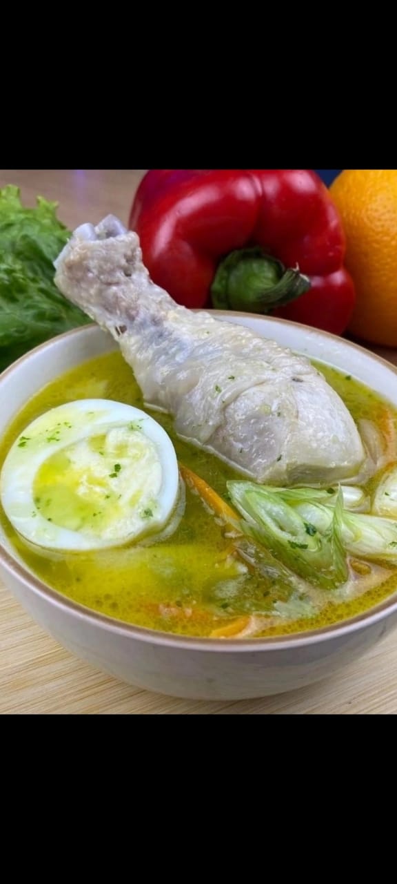 Суп домашний из курицы
