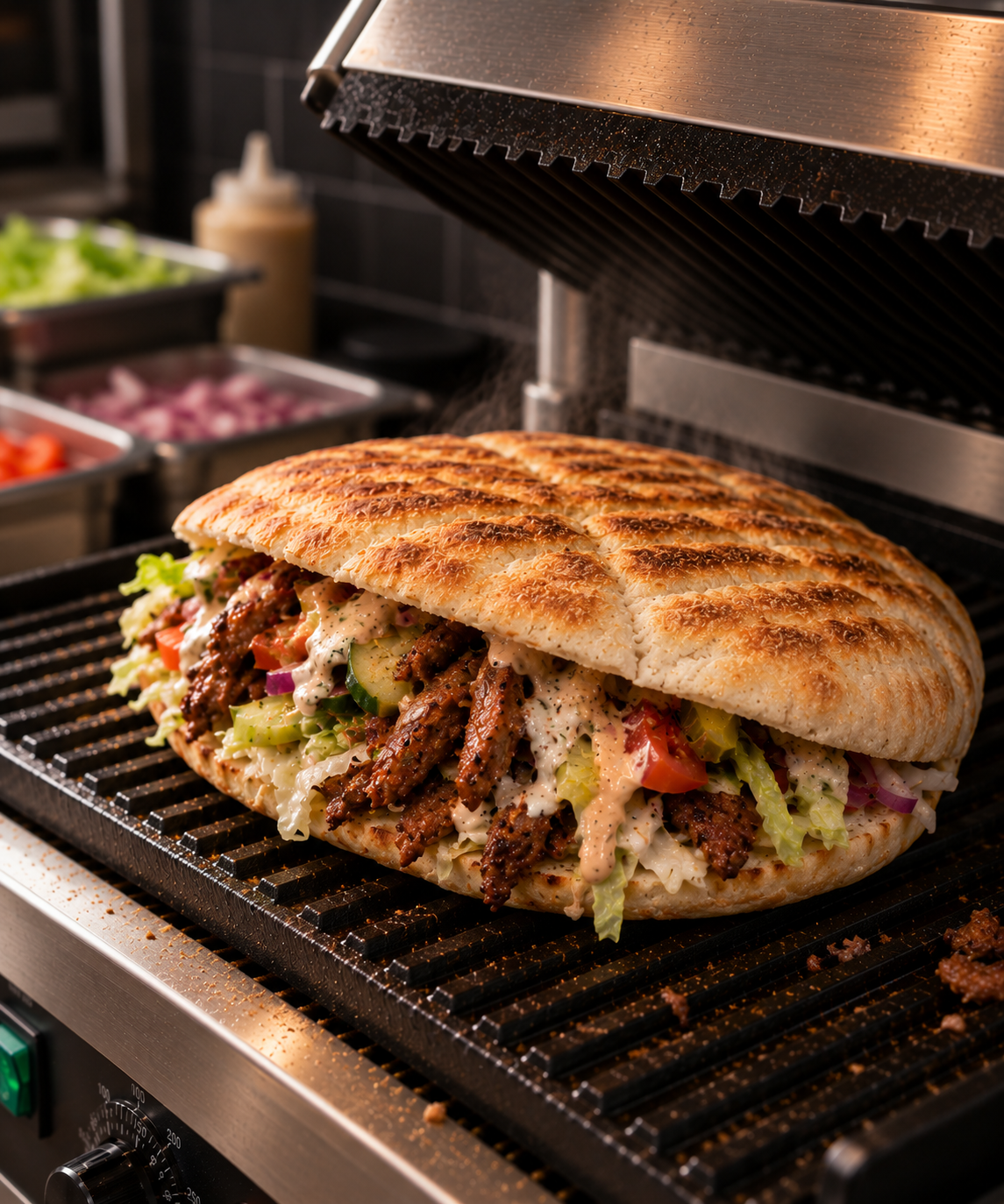 Пита с телятиной