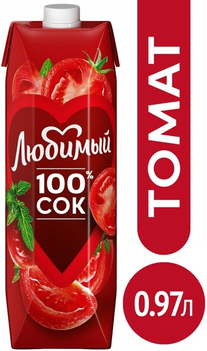 Сок Любимый Томат