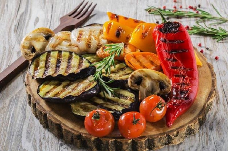 Овощи с мангала