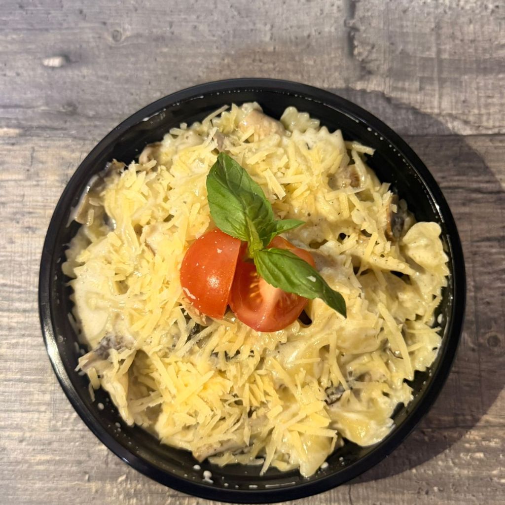 Равиоли с курицей и грибами