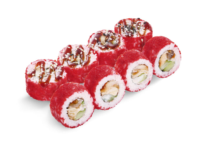 Калифорния с угрем