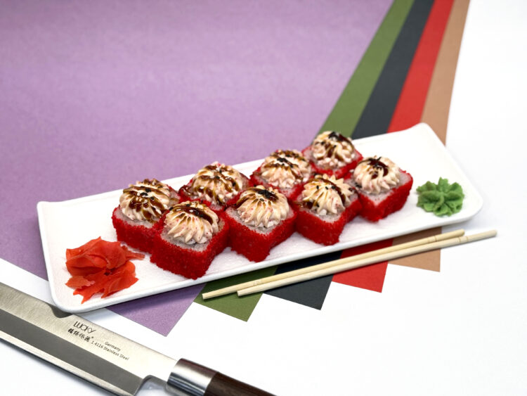 Запеченный с лососем