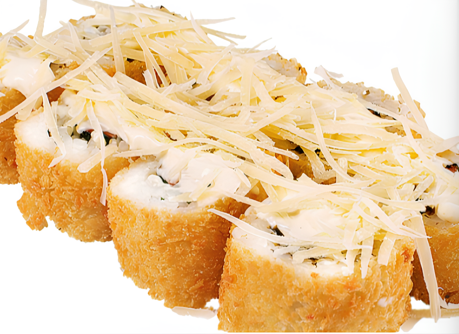 Ролл жаренный с курицей