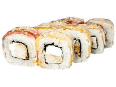 С беконом и курицей