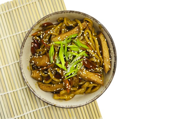 Лапша WOK с курицей