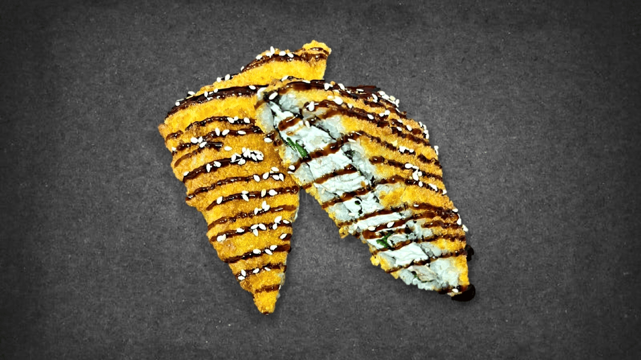 Онигири темпура с цыпленком