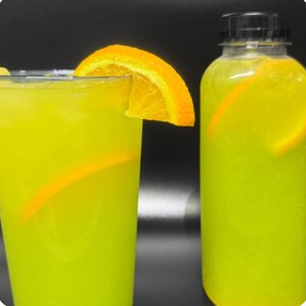 Японский напиток Апельсин-мята