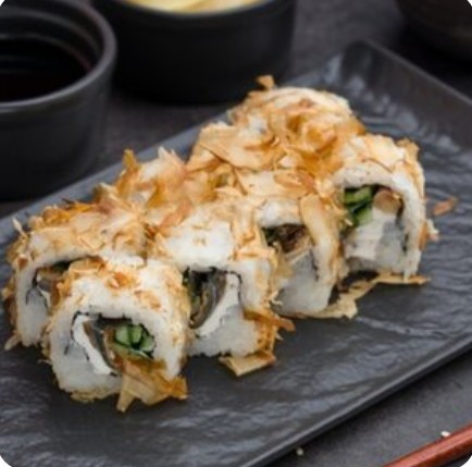 Ролл Бонито с угрем