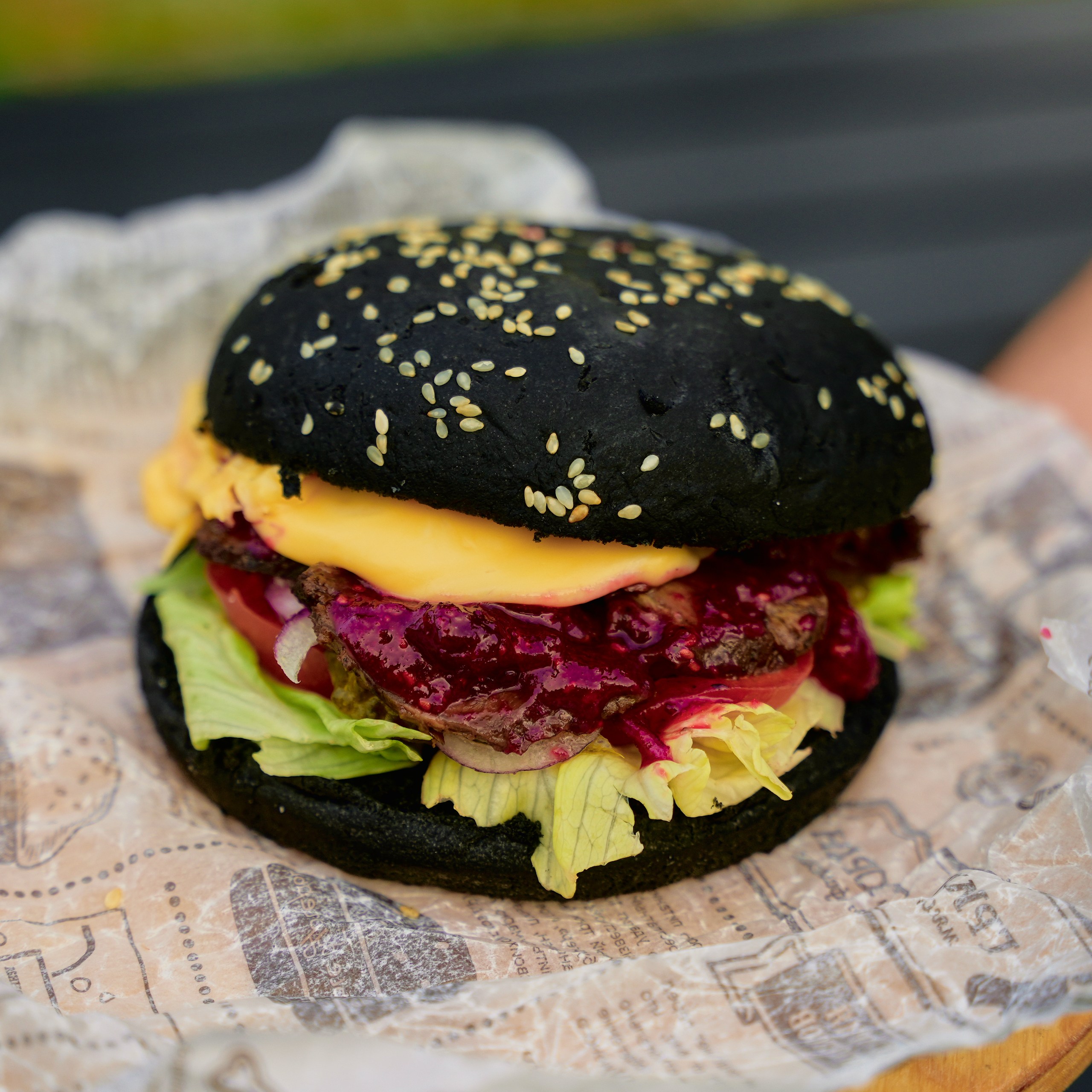 Бургер Вишневый Бык