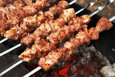 Шашлык шея свиная (сырой)