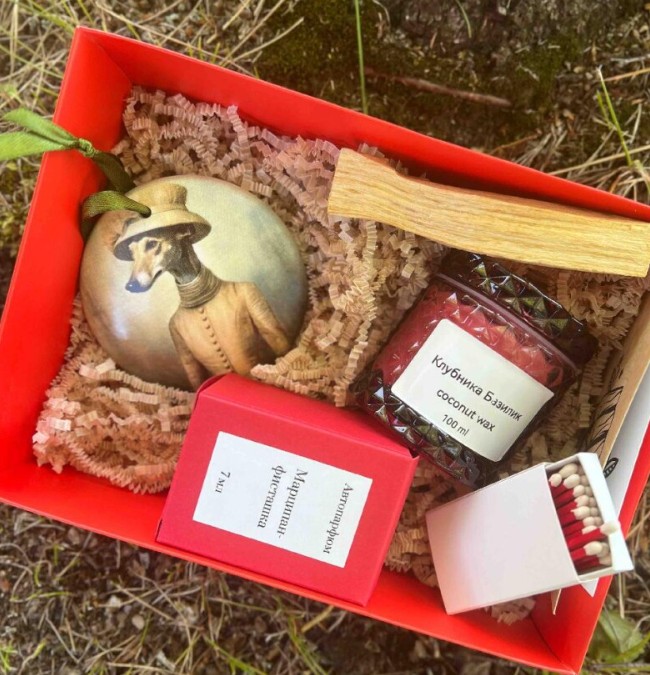 Подарочный набор Клубника Базилик