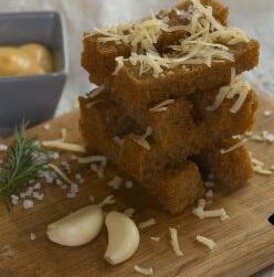 Гренки с солью