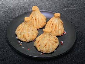 Хинкали с телятиной жареный