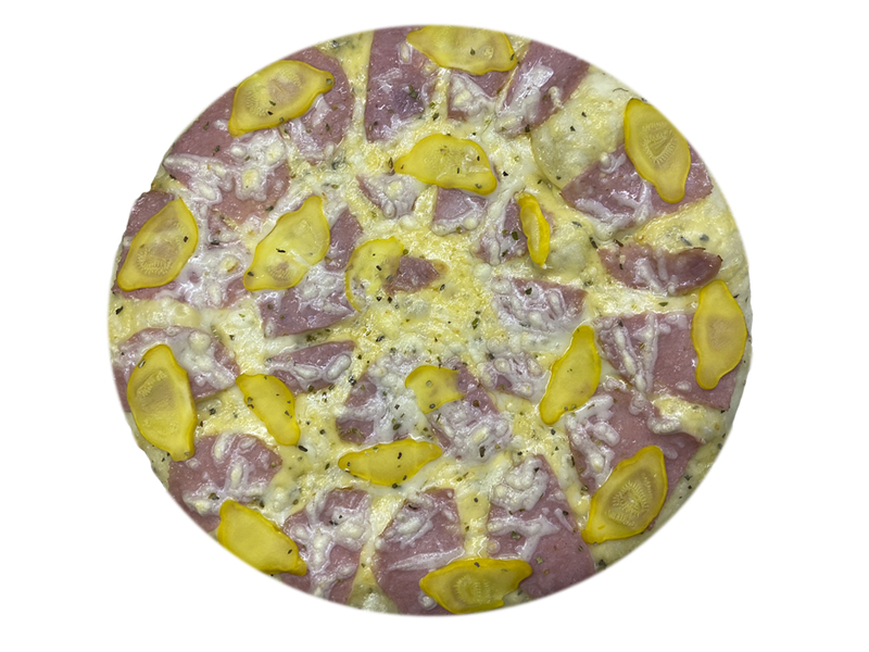 Ветчина с патиссонами