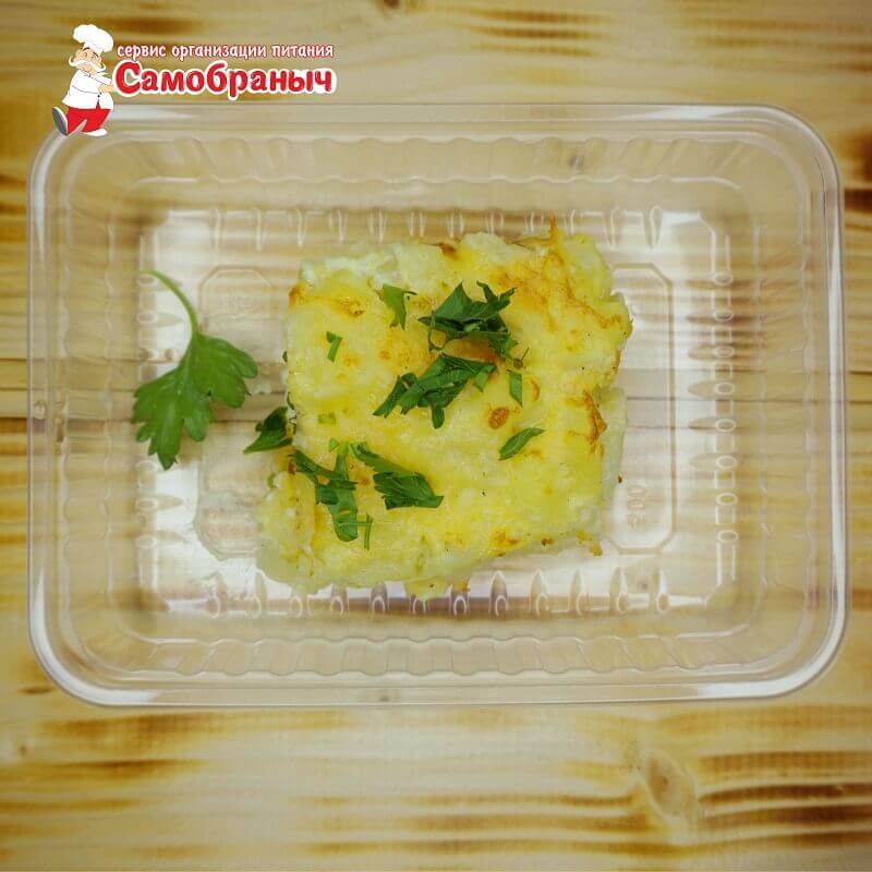 Картофель запеченный с сыром 150гр.