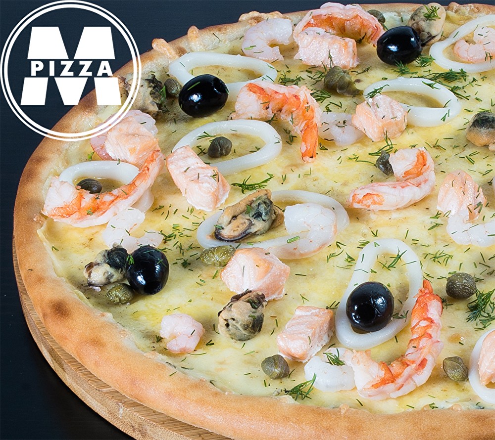 МПицца С МОРЕПРОДУКТАМИ (Сицилия) 38 см