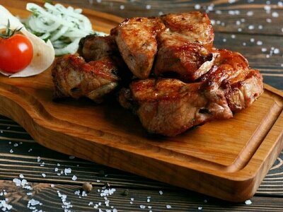 Шашлык из свиной шейки XL
