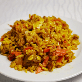 Плов с курицей
