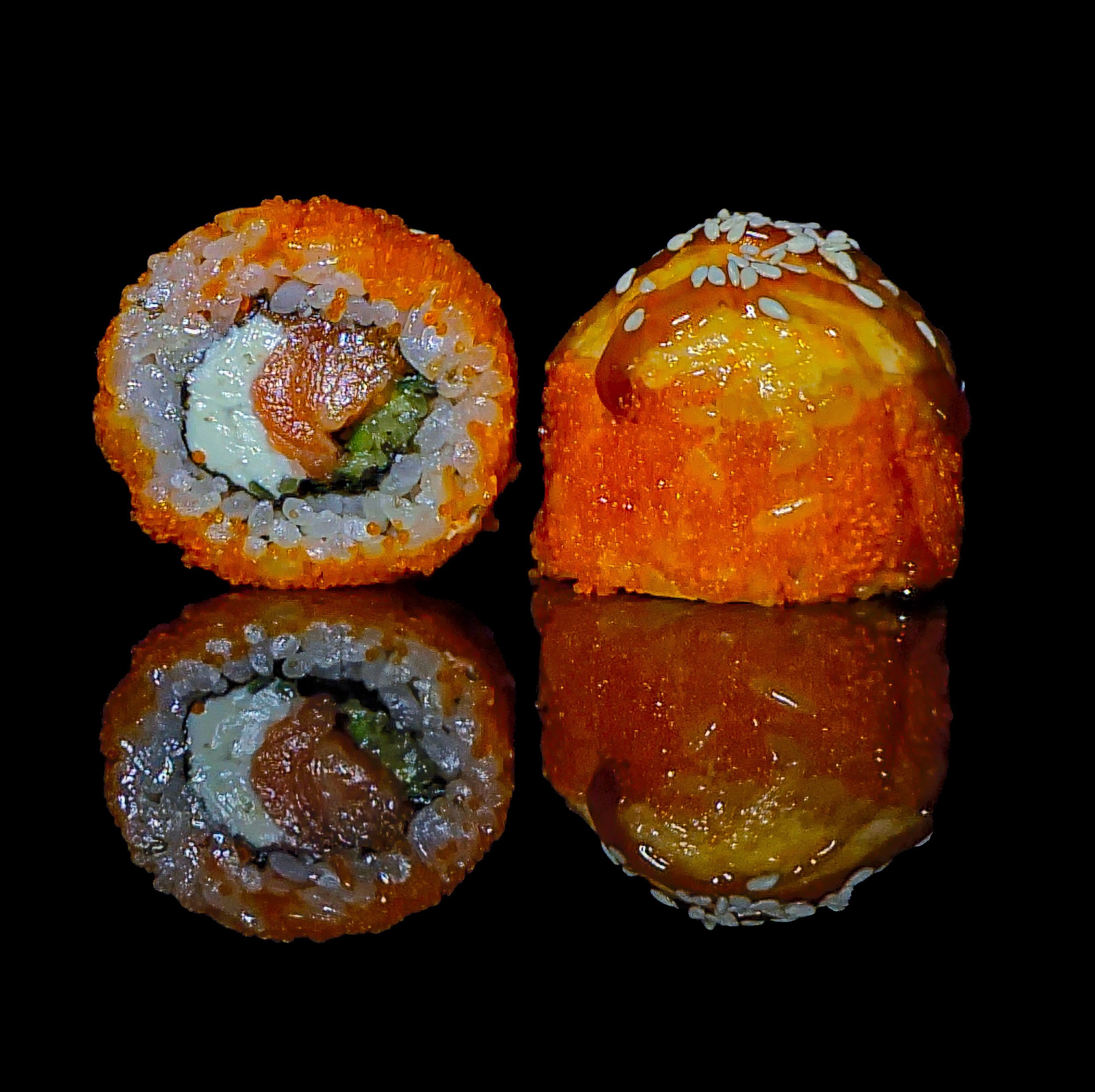 Калифорния с лососем хот