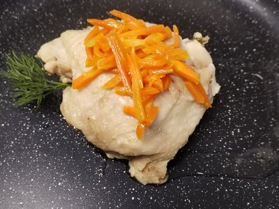 Бедро на пару