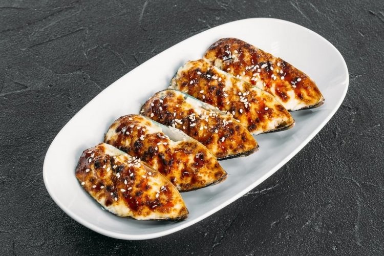 Запеченные мидии классические