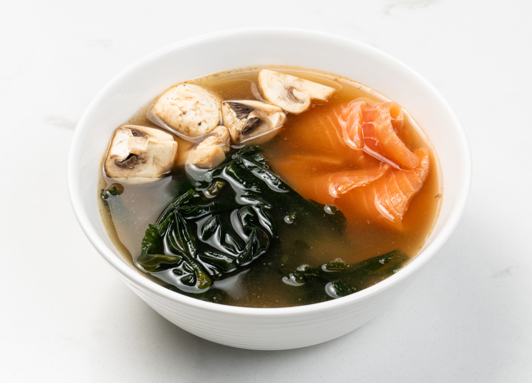 Мисо суп с лососем