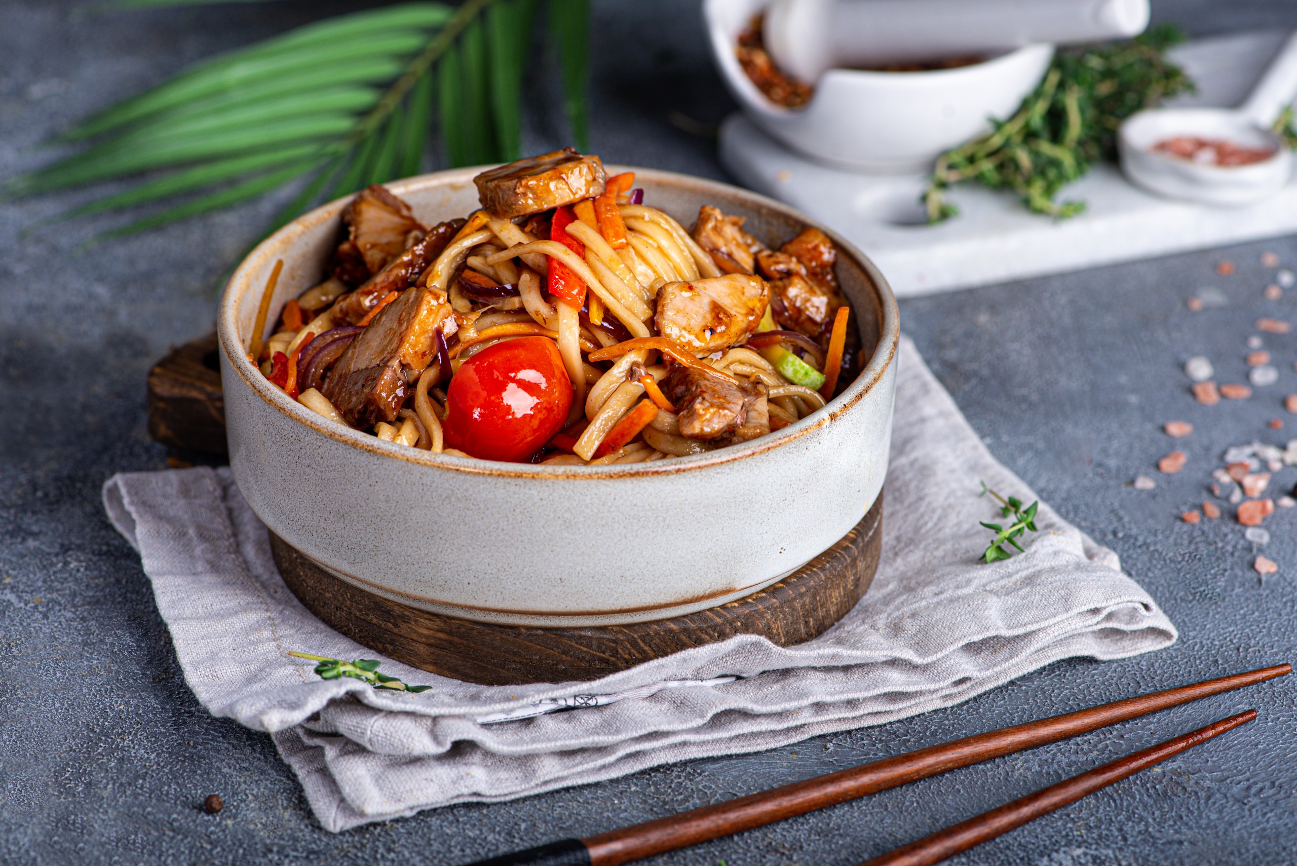 Лапша со Свининой