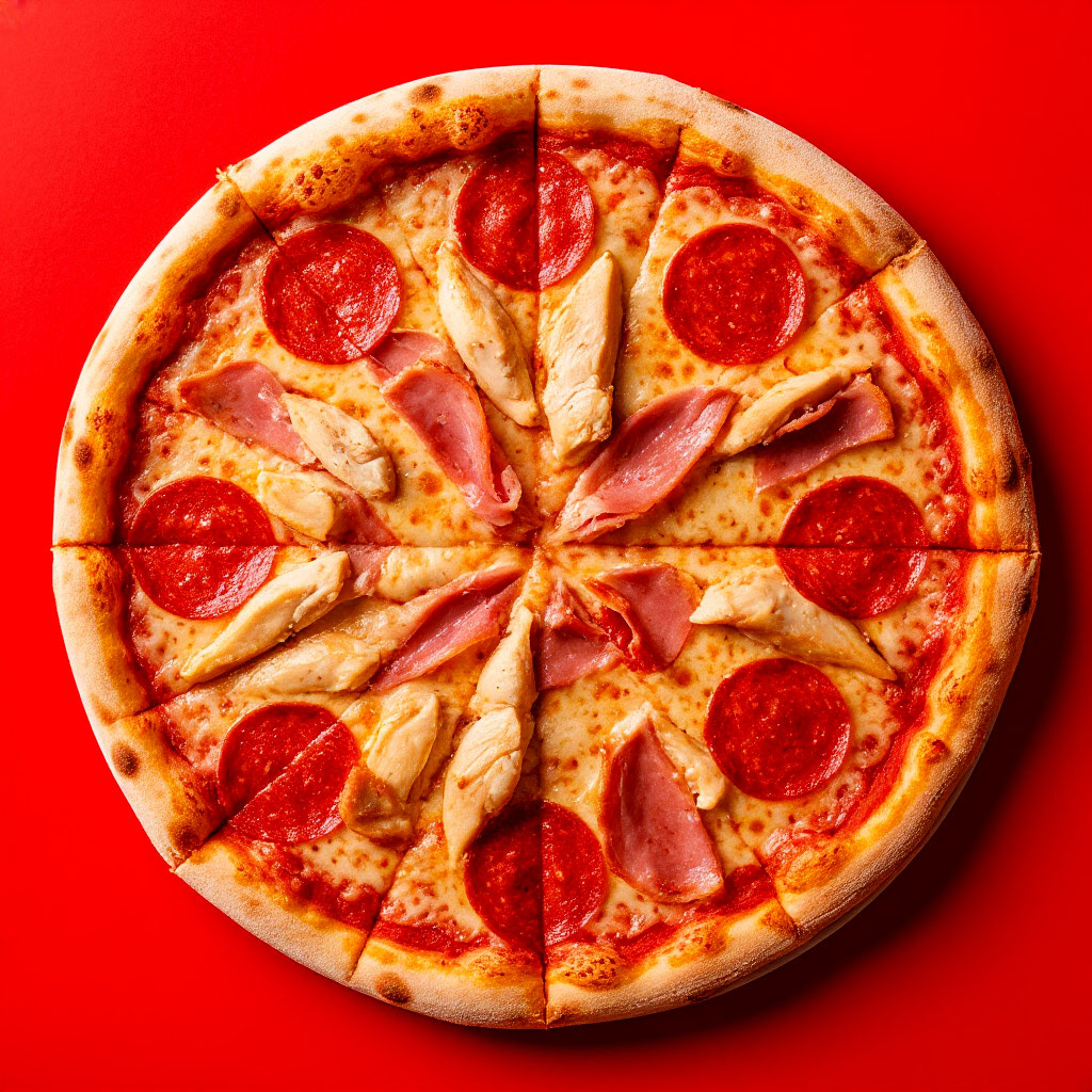 Пицца Много мяса 25 см