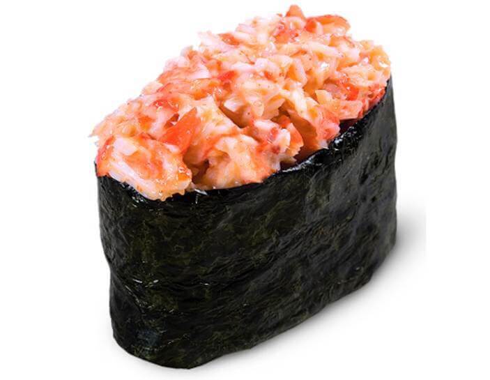 Гункан с крабом