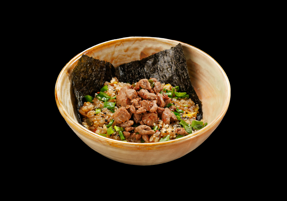 Тяхан с говядиной